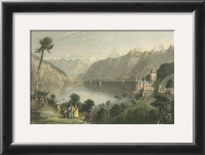 Pastoral Riverscape V by William Henry Bartlett Pricing Limited Edition Print image