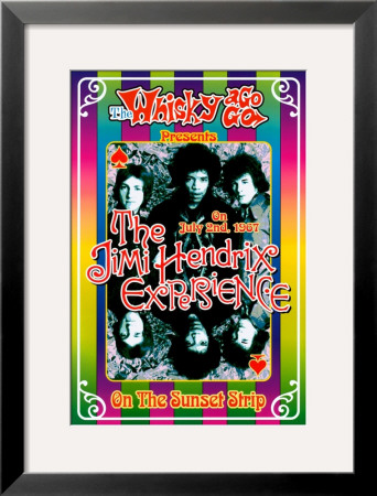 The Jimi Hendrix Experience - At The Whiskey A-Go-Go by Dennis Loren Pricing Limited Edition Print image