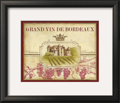 Grand Vin De Bordeaux by Devon Ross Pricing Limited Edition Print image