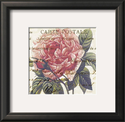 Carte Postale Rose Iii by Paula Scaletta Pricing Limited Edition Print image