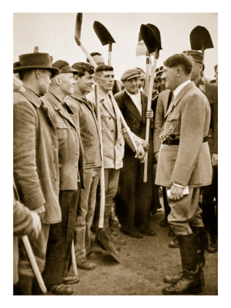One And All Feel That They Possess A Personal Link With Their Fuhrer by German Photographer Pricing Limited Edition Print image