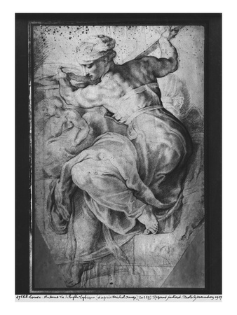 The Libyan Sibyl, After Michangelo Buonarroti by Rubens Pricing Limited Edition Print image