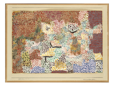 Just Like A Garden Run Wild, 1932 by Paul Klee Pricing Limited Edition Print image