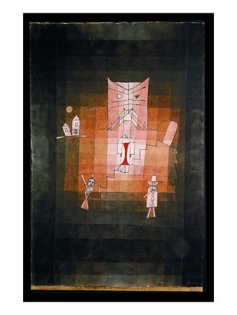 The Mountain Of The Sacred Cat, 1923 by Paul Klee Pricing Limited Edition Print image