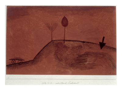 Landscape In Afterglow, 1930 by Paul Klee Pricing Limited Edition Print image