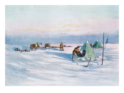 Organising The Camp by George Marston Pricing Limited Edition Print image