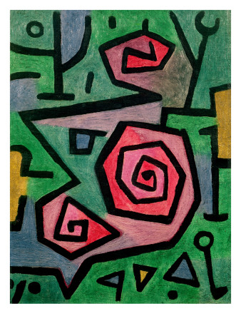 Heroic Roses, 1938 by Paul Klee Pricing Limited Edition Print image