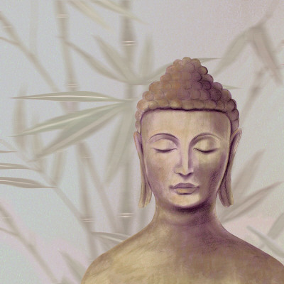 Buddha Ii by Tran Long Pricing Limited Edition Print image