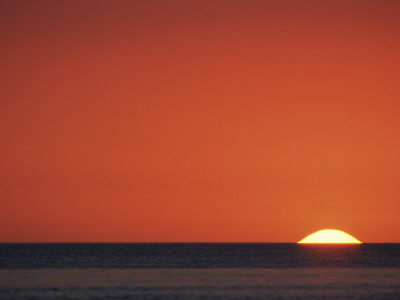 Sun Setting Over Gulf Of Mexico, Florida, Usa by Rolf Nussbaumer Pricing Limited Edition Print image