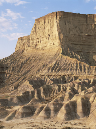 Bardenas Reales National Park, Navarre, Spain by Juan Manuel Borrero Pricing Limited Edition Print image