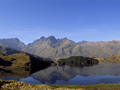 Cajas National Park Scenic, Andes, Ecuador by Pete Oxford Pricing Limited Edition Print image