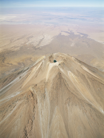 Aerial View Of Exinct Licancabur Volcano, Bolivia by Doug Allan Pricing Limited Edition Print image