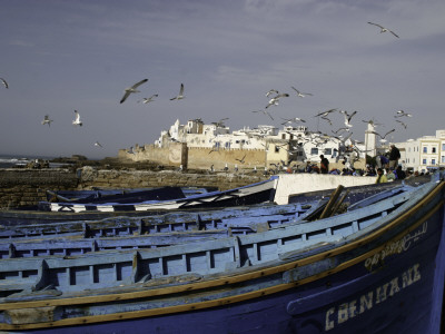 Blue Boats by Pietro Simonetti Pricing Limited Edition Print image