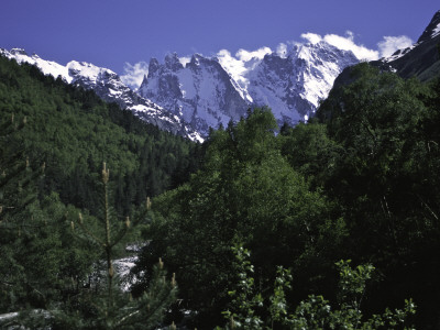 Caucaus Mountains, Russia by Michael Brown Pricing Limited Edition Print image