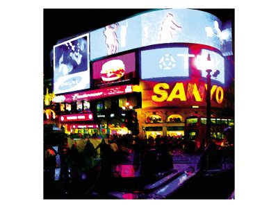 Piccadilly Circus Lights, London by Tosh Pricing Limited Edition Print image