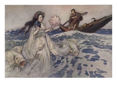 Urashima by Warwick Goble Pricing Limited Edition Print image