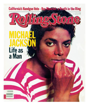 Michael Jackson, Rolling Stone No. 389, February 1983 by Bonnie Schiffman Pricing Limited Edition Print image