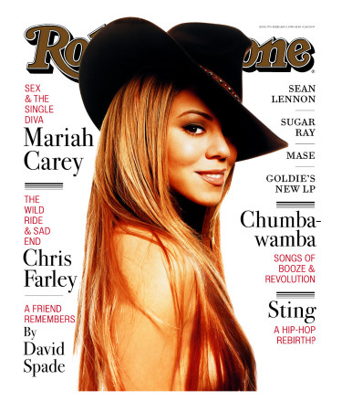 Mariah Carey, Rolling Stone No. 779, February 1998 by Albert Watson Pricing Limited Edition Print image
