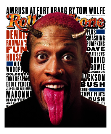 Dennis Rodman, Rolling Stone No. 749, December 1996 by Albert Watson Pricing Limited Edition Print image