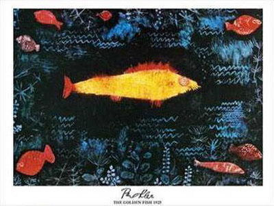 Golden Fish 1925 by Paul Klee Pricing Limited Edition Print image