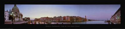 Venice Panorama, View Of The Grand Canal by Emanuele Brambilla Pricing Limited Edition Print image