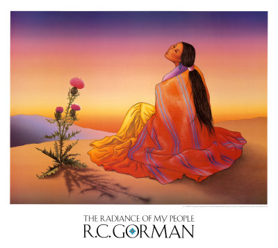 Navajo Dawn by R. C. Gorman Pricing Limited Edition Print image