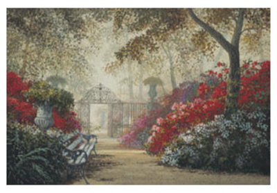 Garden Serenity by Juan S. E. Archuleta Pricing Limited Edition Print image