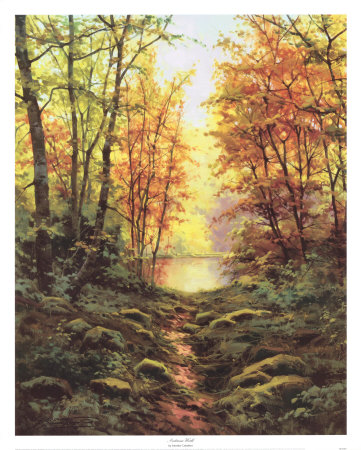 Autumn Walk by Salvador Caballero Pricing Limited Edition Print image