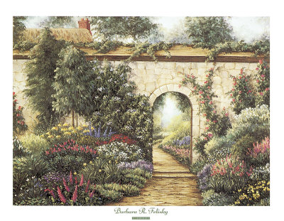 Garden Gate by Barbara R. Felisky Pricing Limited Edition Print image
