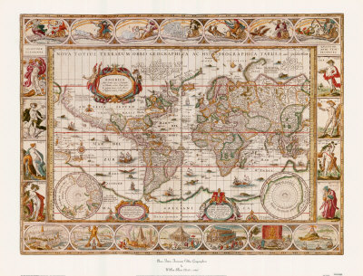Nova Totius Terrarum Orbus Geographica by Willem Janszoon Blaeu Pricing Limited Edition Print image