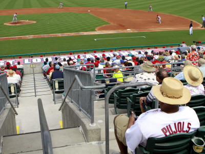 St. Louis Cardinals V Florida Marlins, Jupiter, Fl - March 01 by Marc Serota Pricing Limited Edition Print image