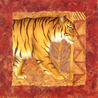 Tiger Safari by Terri Cook Pricing Limited Edition Print image