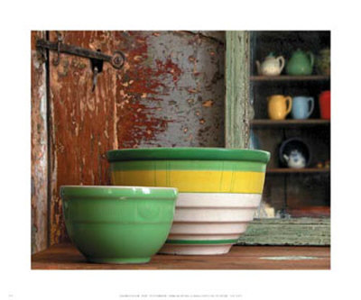 Green Bowl by Adele Gold Pricing Limited Edition Print image