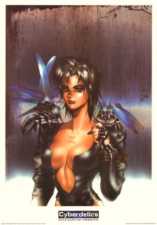 The Ghost In The Shell - Cyberdelics Iv by Masamune Shirow Pricing Limited Edition Print image