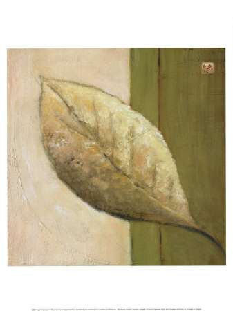 Leaf Impression, Olive by Ursula Salemink-Roos Pricing Limited Edition Print image
