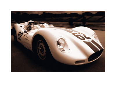 1958 Lister Jaguar #62 by Jamie Hankin Pricing Limited Edition Print image