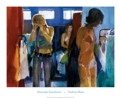 Fashion Show by Alexander Kotchetow Pricing Limited Edition Print image