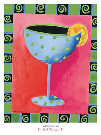 Cocktail Whimsy Iii by Kathryn Fortson Pricing Limited Edition Print image