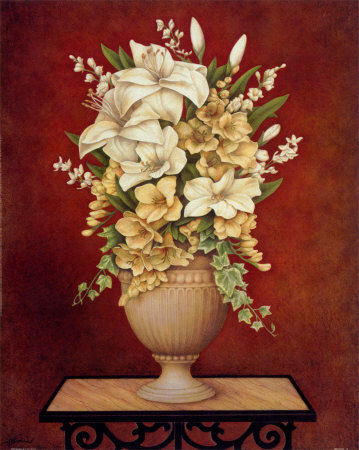 White Bouquet Ii by Anne Browne Pricing Limited Edition Print image