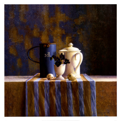 Striped Still Life I by Julien Landa Pricing Limited Edition Print image