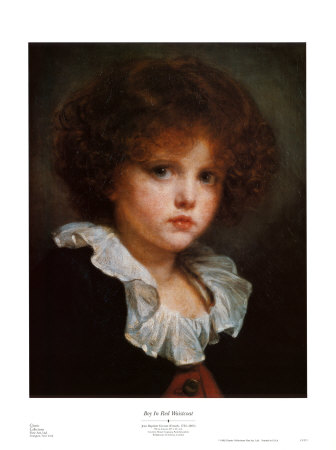 Boy In Red Waistcoat by Jean-Baptiste Greuze Pricing Limited Edition Print image