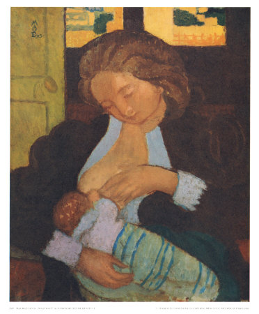 Mother And Child, 1895 by Maurice Denis Pricing Limited Edition Print image