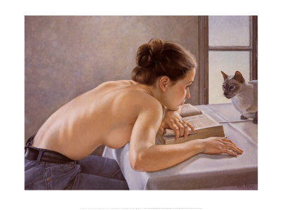 Sphinxes With Dictionary by Francine Van Hove Pricing Limited Edition Print image