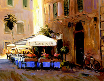 Cafe Roma by Allayn Stevens Pricing Limited Edition Print image