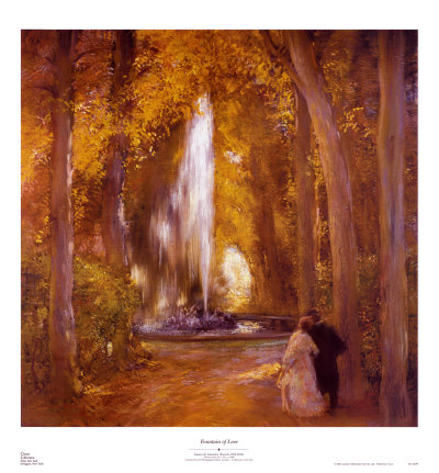Fountain Of Love by Gaston Latouche Pricing Limited Edition Print image