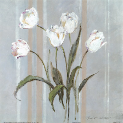 Stripes And Tulips by Rosalind Oesterle Pricing Limited Edition Print image