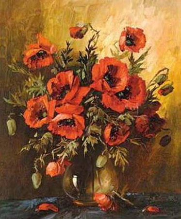 Roter Mohn by G. Kuhnhackl Pricing Limited Edition Print image