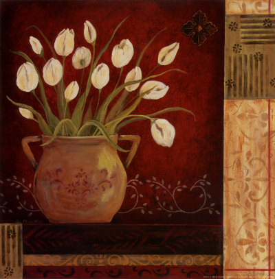 Villa Tulips Small by Jo Moulton Pricing Limited Edition Print image