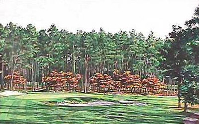 Pinehurst, 2Nd Course, 17Th Hole by Sir Francis Powell Pricing Limited Edition Print image