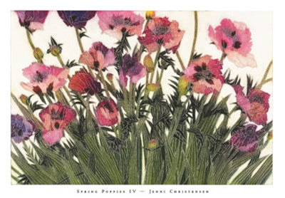 Spring Poppies Iv by Jenni Christensen Pricing Limited Edition Print image